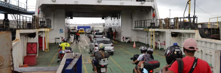 Sistema Ferry-Boat prevê mais de 104 mil passageiros durante operação especial de Corpus Christi