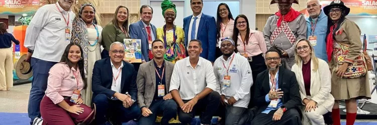 São João da Bahia e diversidade turística do estado são destaque no Salão do Turismo em Fortaleza