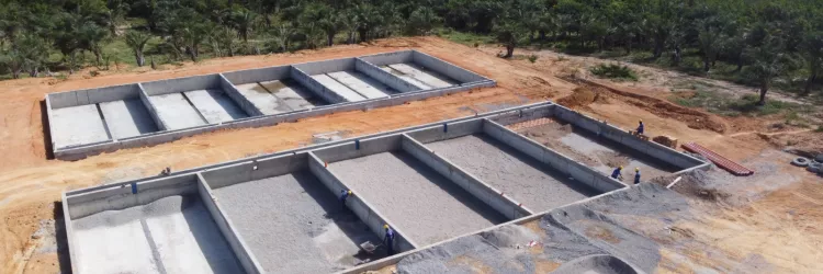 Obras de esgotamento sanitário em Ruy Barbosa já estão com 50% de avanço
