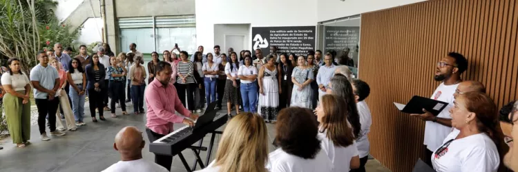 Seagri inicia comemoração do Dia das Mães com Coral Vozes dos Tribunais de Contas