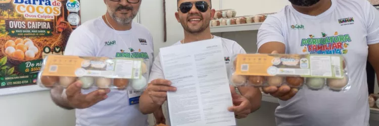 Estado certifica primeira classificadora de ovos caipiras do Território da Bacia do Rio Corrente