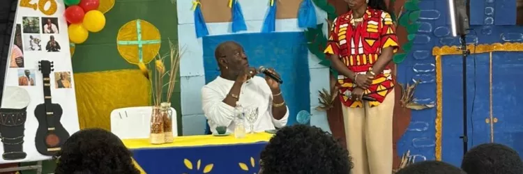 Lazzo Matumbi fortalece debate sobre identidade e ancestralidade em escola estadual do Arenoso