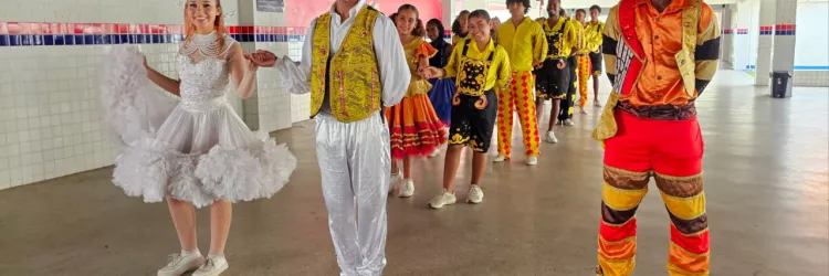 Quadrilha junina do Colégio Estadual Pedro Calmon inicia período de ensaios unindo educação e transformação social