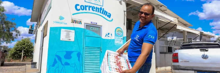 Governo da Bahia fortalece cadeia do leite e transforma a vida de agricultores familiares em Correntina