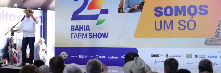 Governador participa da abertura oficial do 20° Bahia  Farm Show em Luís Eduardo Magalhães