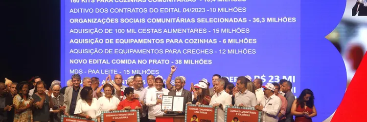 Governo da Bahia realiza o maior investimento do país em ações de combate à fome