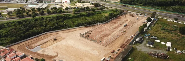 Obras do Centro de Distribuição Logístico da Embasa avançam e reforçam o desenvolvimento socioeconômico do interior da Bahia