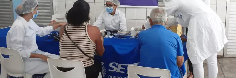 Metrô Bahia e Instituto Motiva realizam ação de saúde gratuita com serviços de prevenção e bem-estar para moradores de Pernambués