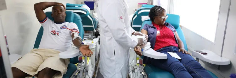 Hemoba divulga programação da unidade móvel de coleta para o mês de julho