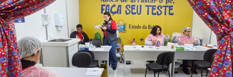 Com recorde de atendimentos, posto da Sesab no Pedrão de Eunápolis reforça prevenção às ISTs