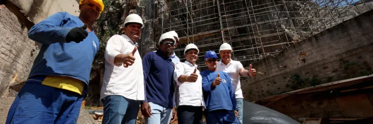 Obras de contenção beneficiam mais de 12 mil pessoas em dois bairros de Salvador