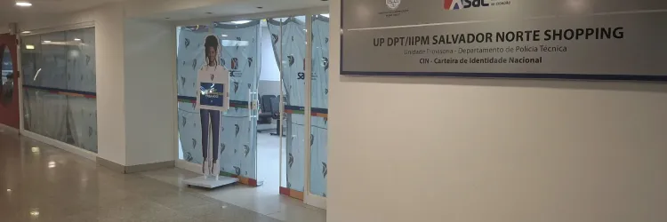 SAC inicia atendimento no Salvador Norte Shopping para emissão da nova CIN, a partir de quarta-feira (2)