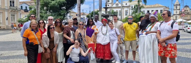 Grupo de africanos cumpre agenda de negócios e turismo em Salvador