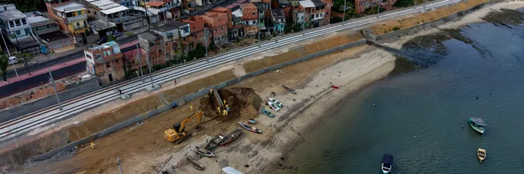 VLT de Salvador e RMS: Estado inicia obras de urbanização da Orla de Escada, em Salvador
