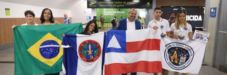 Estudantes representam a Bahia em encontro internacional 