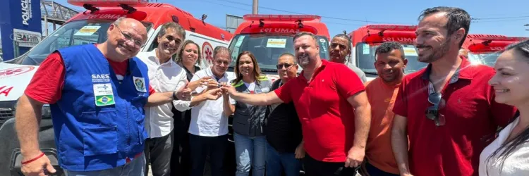Governo da Bahia amplia rede de saúde com novos serviços e entrega de ambulâncias neste sábado (17)