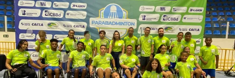 Atletas baiano conquistam medalhas no Campeonato  de Parabadminton em Aracaju