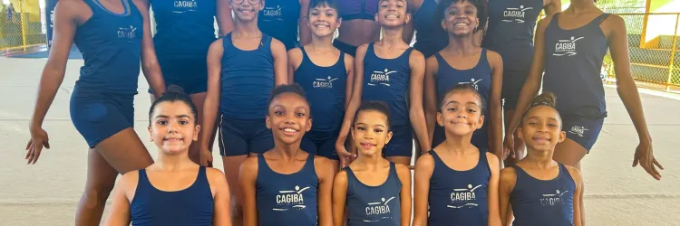 Cagiba abre 275 vagas gratuitas para aulas de ginástica artística e rítmica em Salvador e Lauro de Freitas