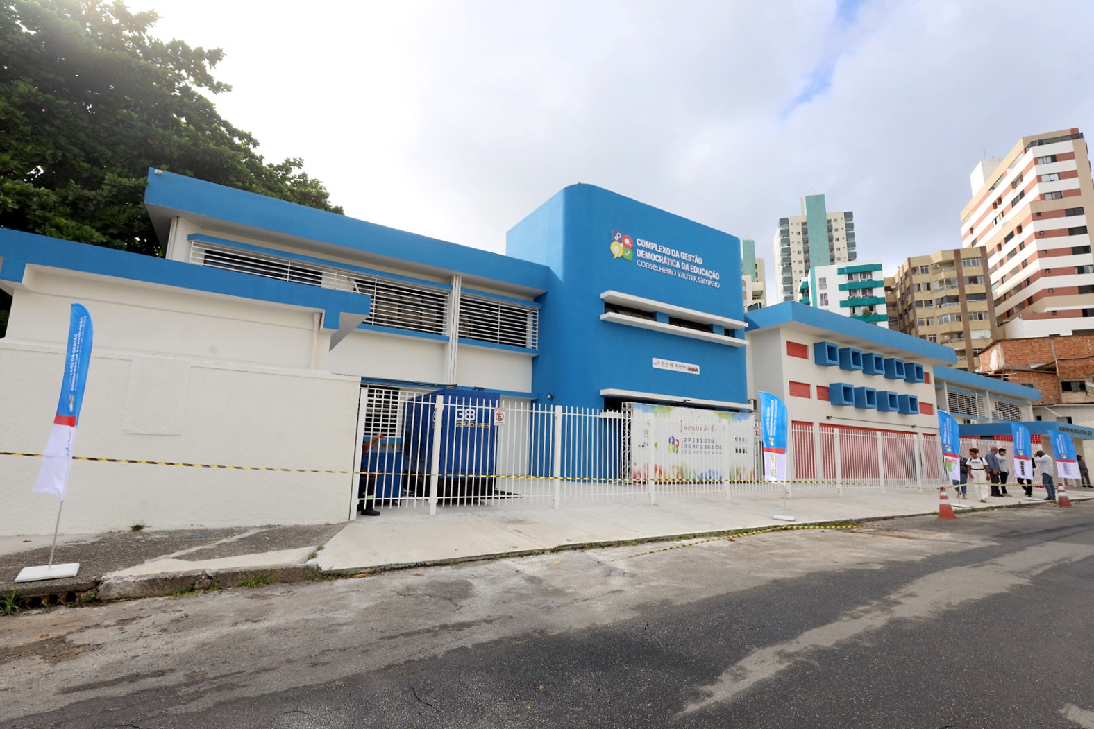 Fachada Complexo da Gestão Democrática da Educação