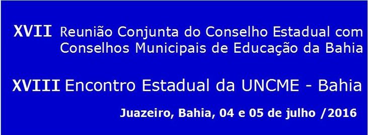 Evento do CEE/BA e da UNCME em Juazeiro