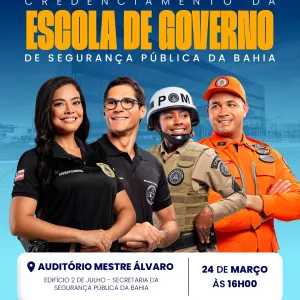 Conselho Estadual de Educação da Bahia realiza credenciamento da Escola de Governo de Segurança Pública