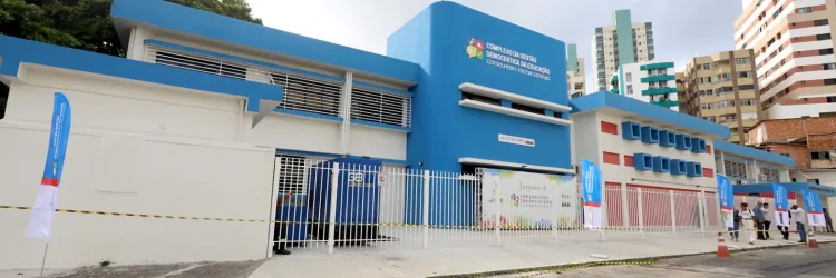 Fachada Complexo da Gestão Democrática da Educação