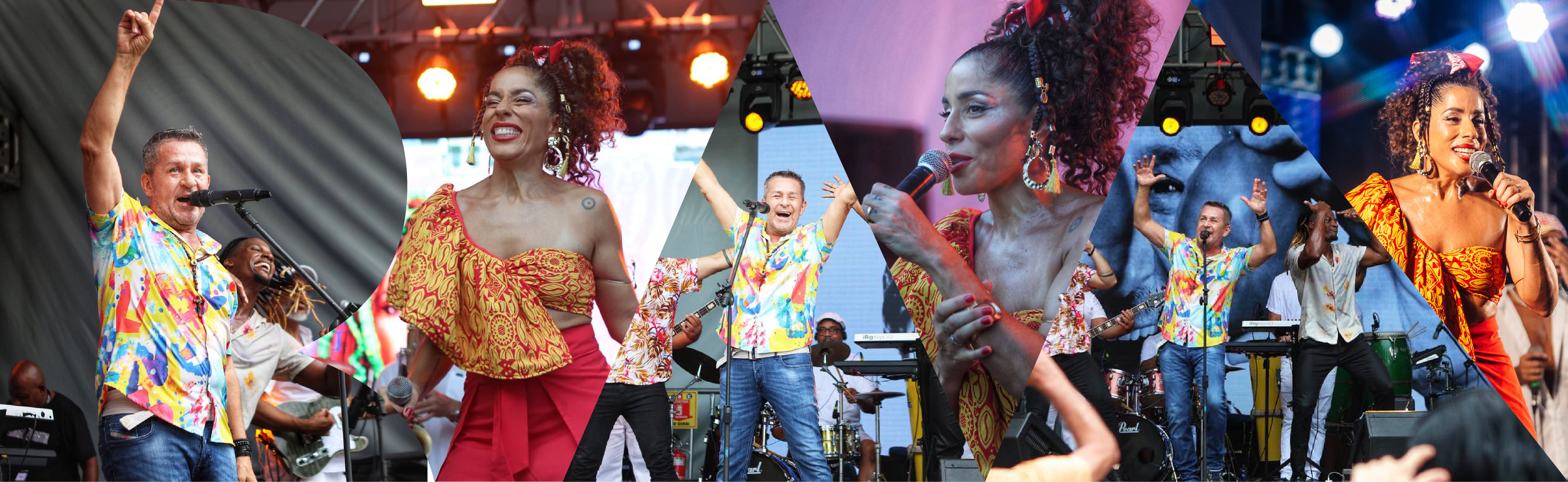 Jorge Zarath e Márcia Castro