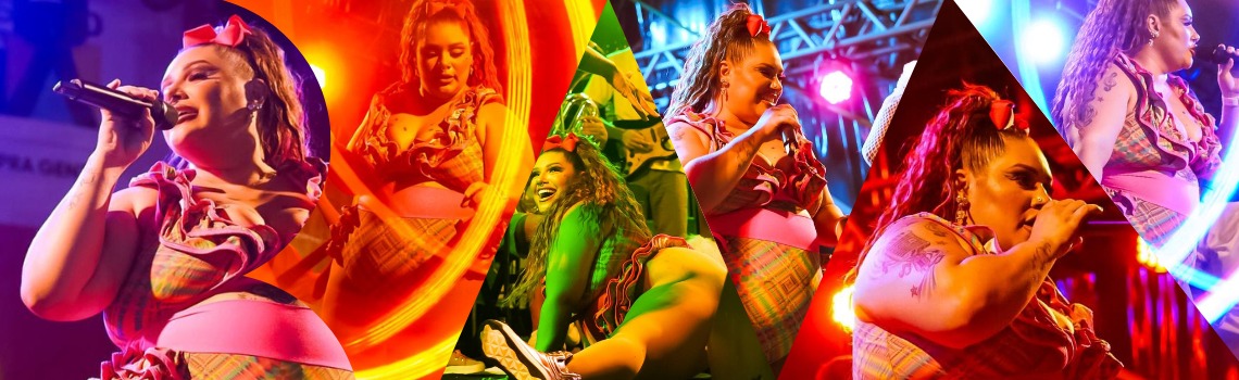 Aila Menezes leva pagodão