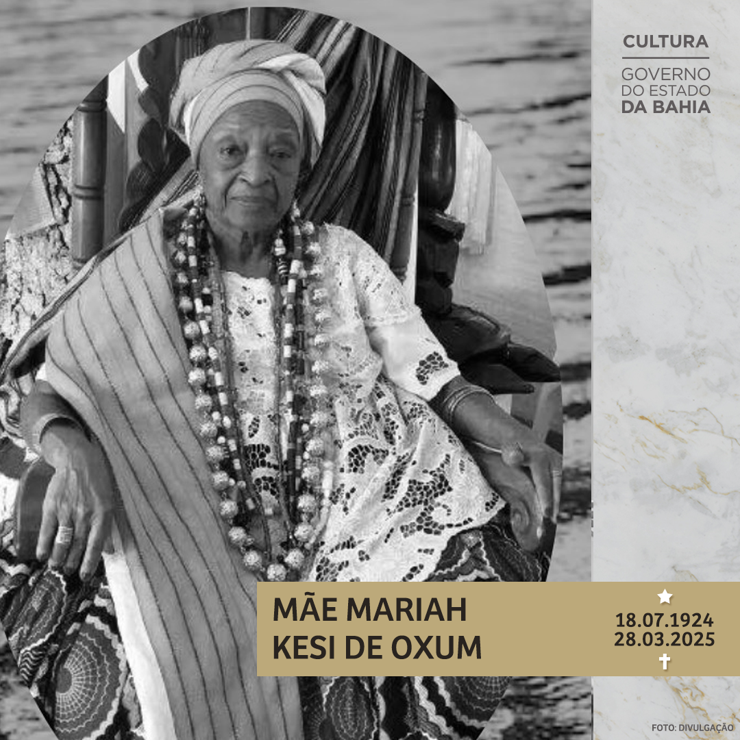 Nota de pesar - Mãe Mariah Kesi