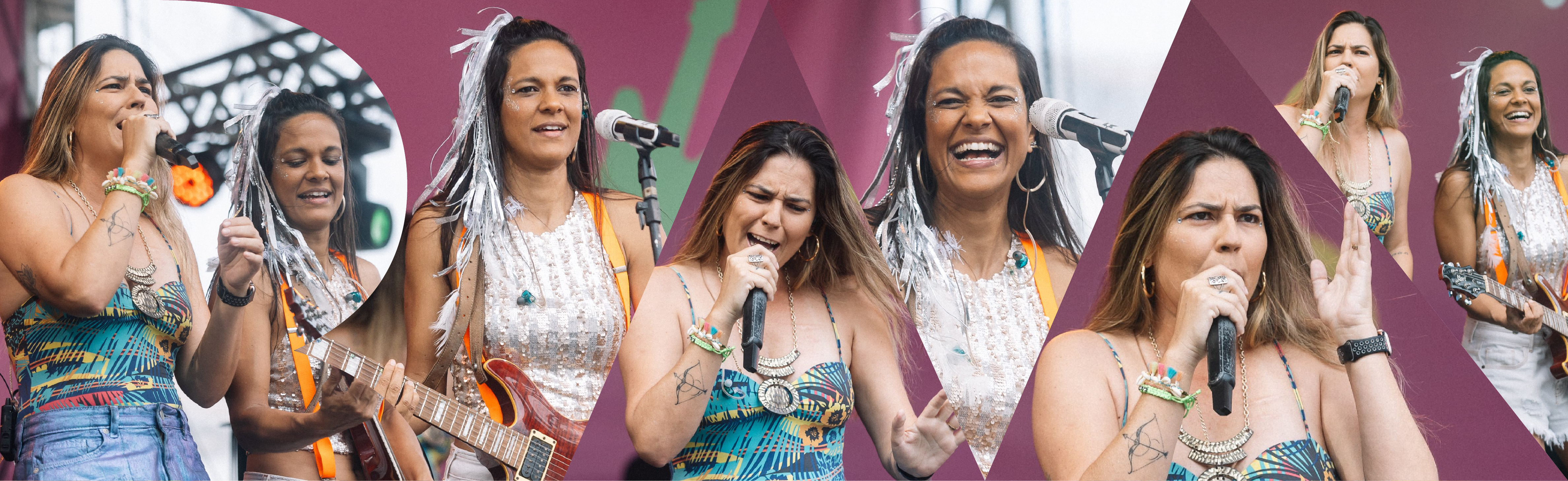 Show do grupo As Nandas no Pelourinho