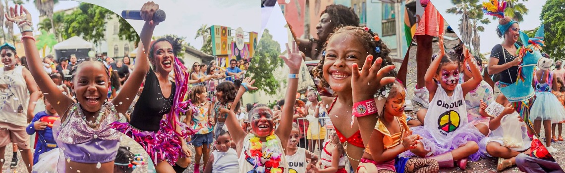 Baile Infantil anima a criançada na Praça das Artes no Pelourinho