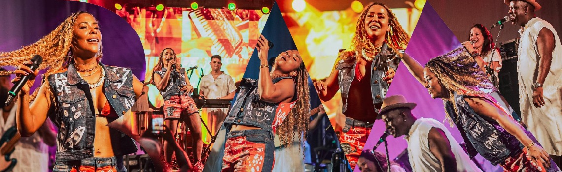 Em clima de nostalgia e emoção, Ana Mametto agita Palco Axé Music 40 Anos