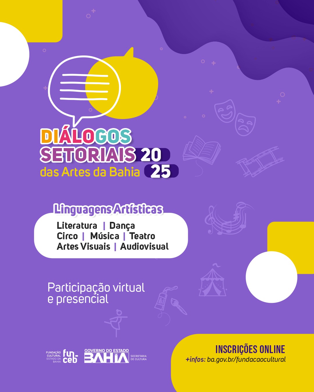 Secult e Funceb retomam Diálogos Setoriais das Artes e iniciam encontros no Circo do Capão