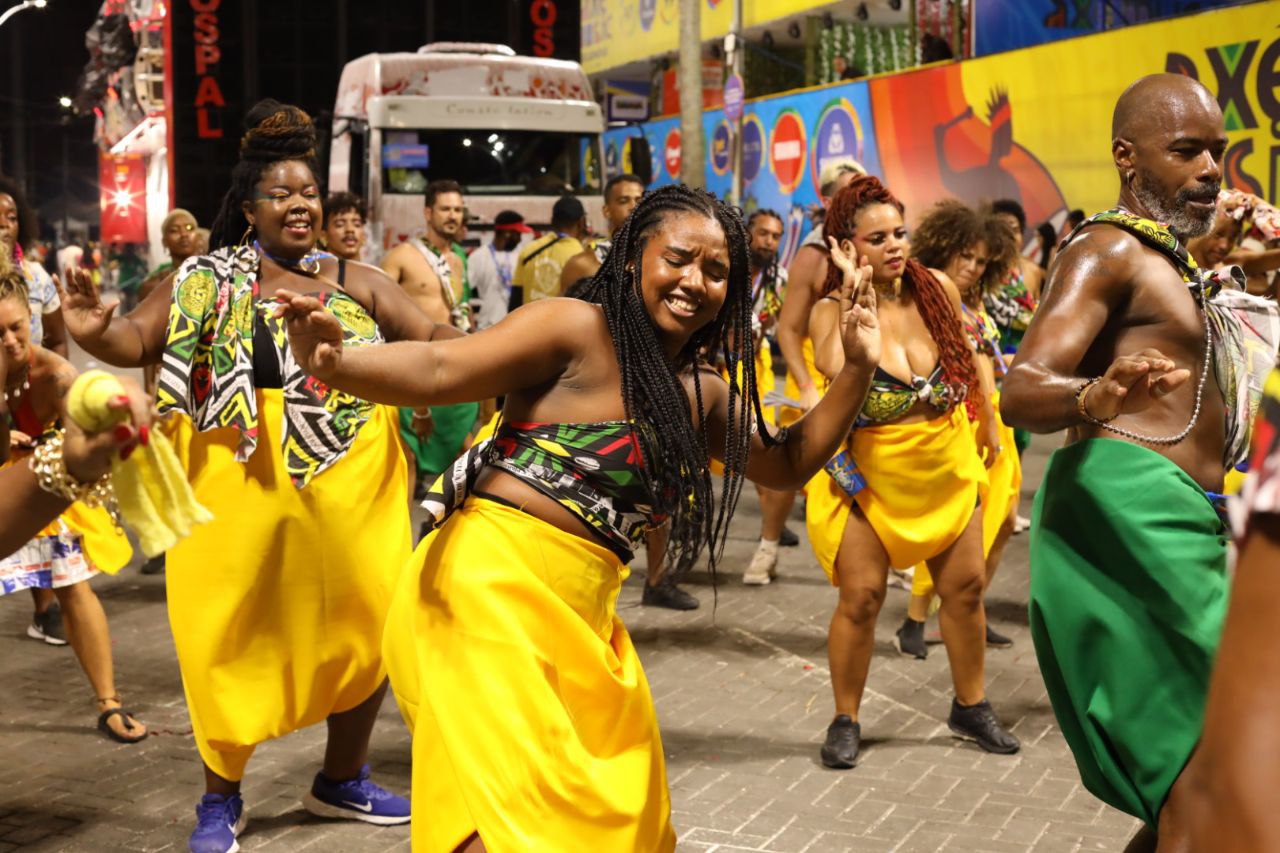 Integrantes do Muzenza no Campo Grande