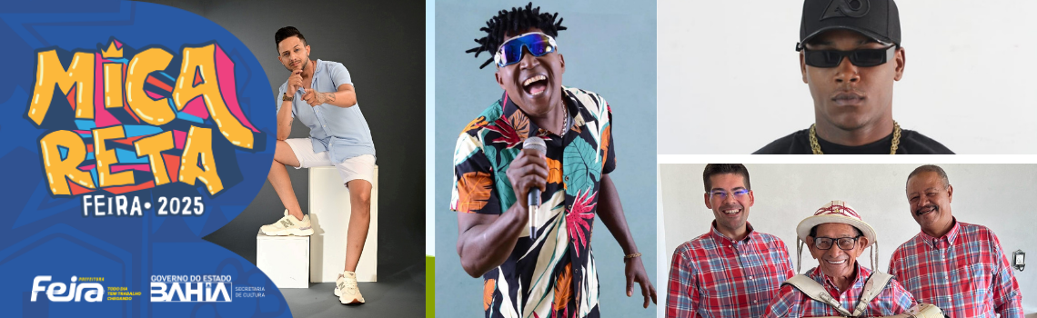  Palco Bel da Bonita terá quatro dias de shows gratuitos com artistas locais na Micareta de Feira 2025