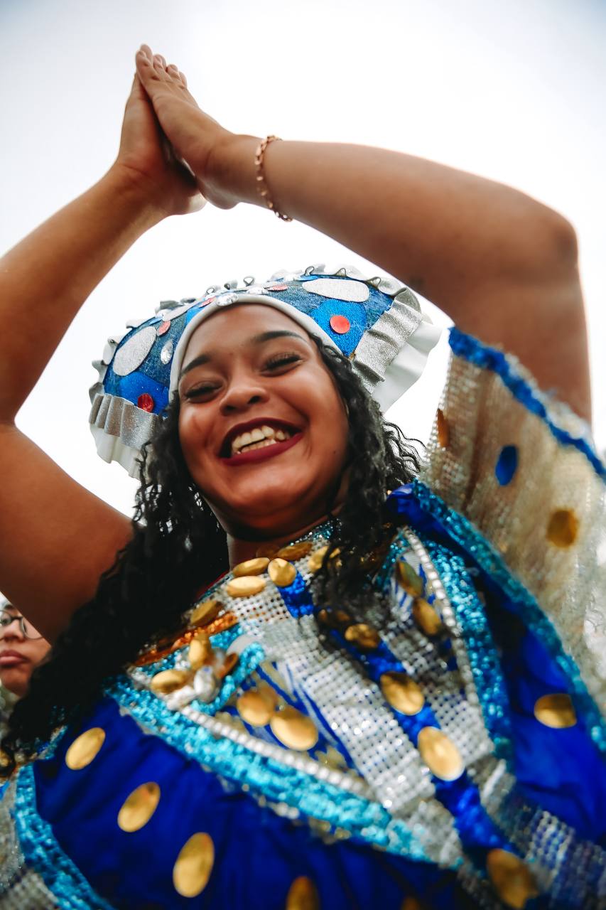 Bloco Muzembela exalta Iemanjá e cultura afro no Circuito Pérola Negra da Micareta de Feira