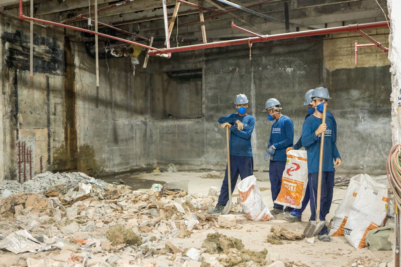 Obras no Complexo do TCA alteram acesso do público, bilheteria e estacionamento; entenda as mudanças