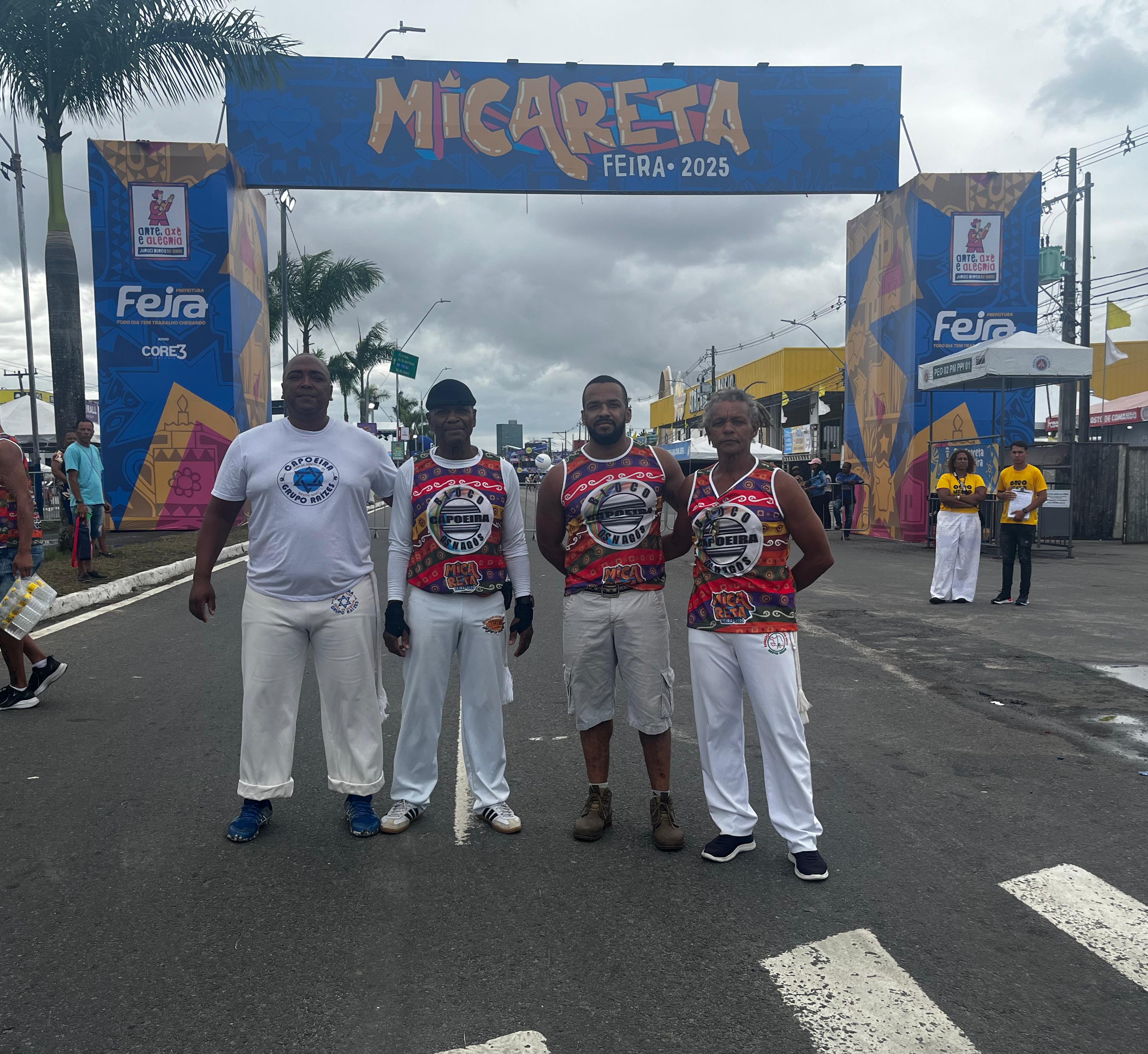 Mestre Nino, Mestre Gago, Mestre Cabeça e Mestre Ronnie