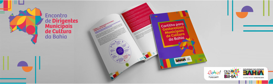 Secretaria de Cultura do Estado da Bahia lança cartilha para gestores municipais da Bahia; saiba como acessar