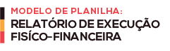 Relatório de Execução Fisíco-financeira