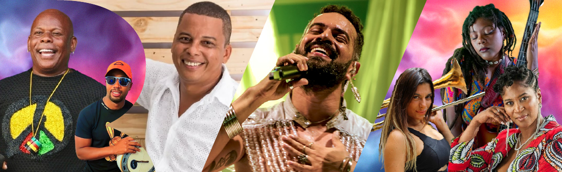 Pelourinho tem fim de semana com samba, forró, reggae e celebração da cultura afro e feminina