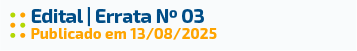 Edital Errata Nº 3