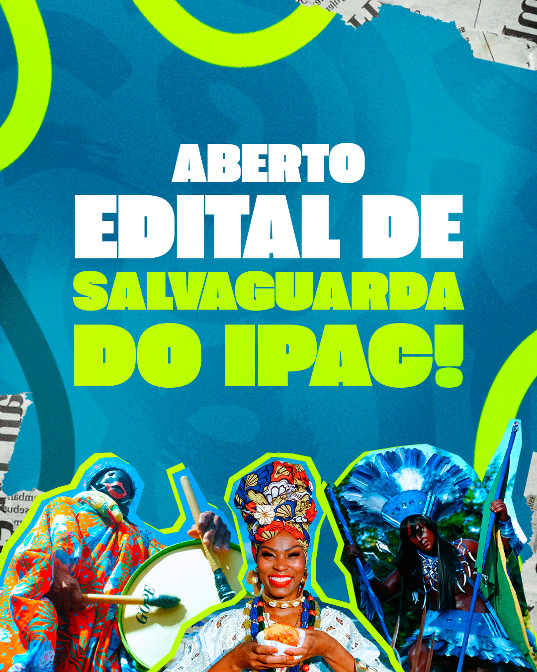 IPAC lança edital para elaboração de Planos de Salvaguarda de bens culturais registrados na Bahia
