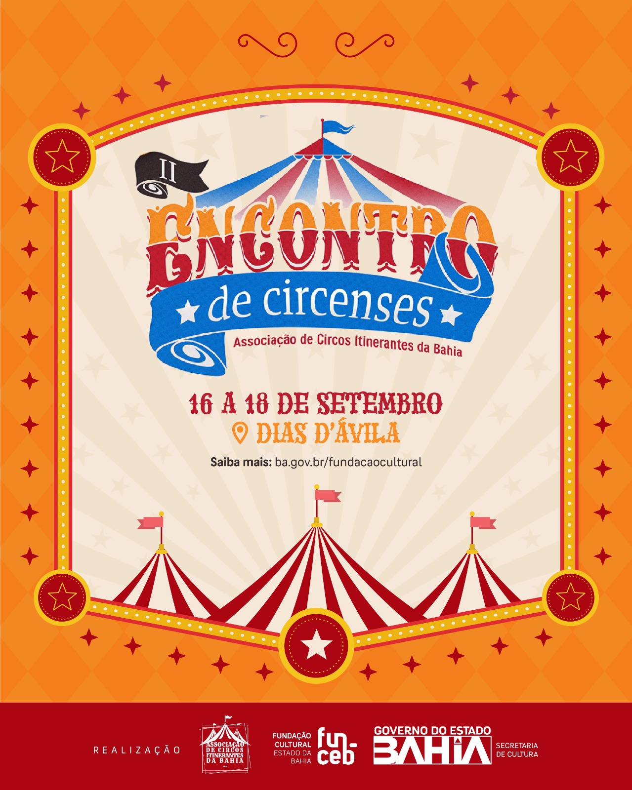 Funceb celebra II Encontro de Circenses em Dias d´Ávila