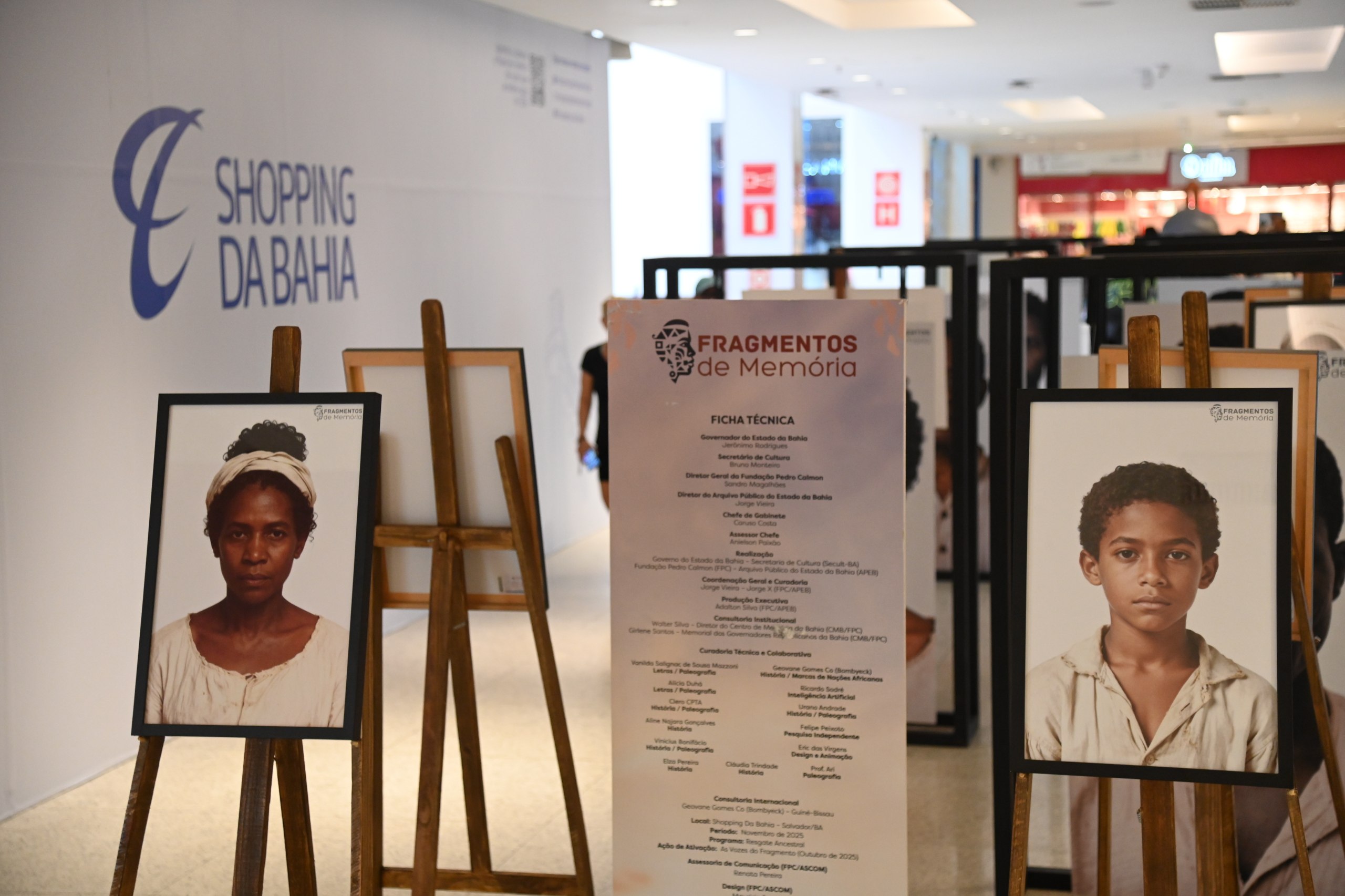 Fragmentos de Memória emociona público ao reconstruir rostos de pessoas escravizadas com o uso de IA