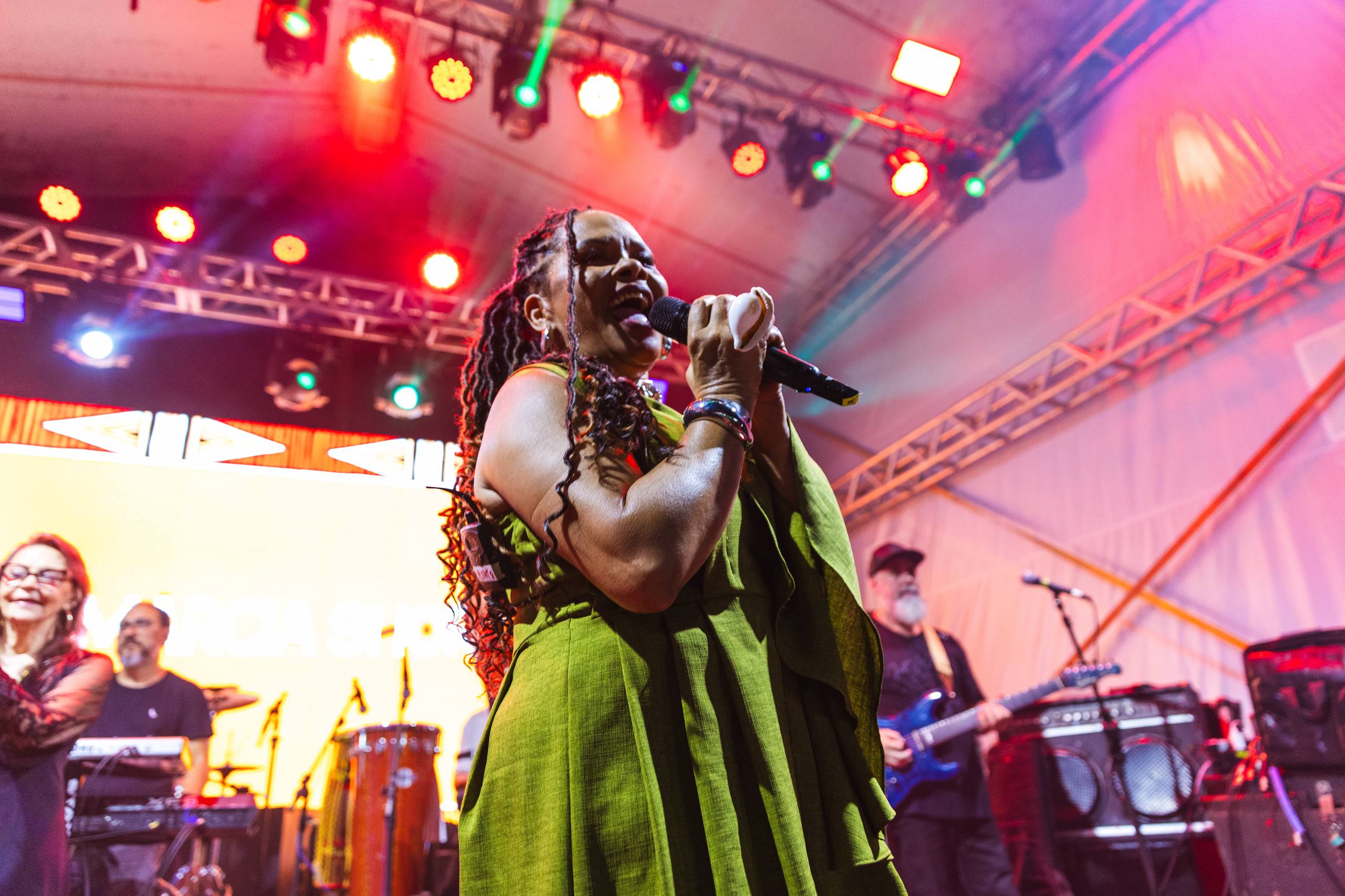 Márcia Short se apresenta no Festival Nosso Futuro em show no Pelourinho