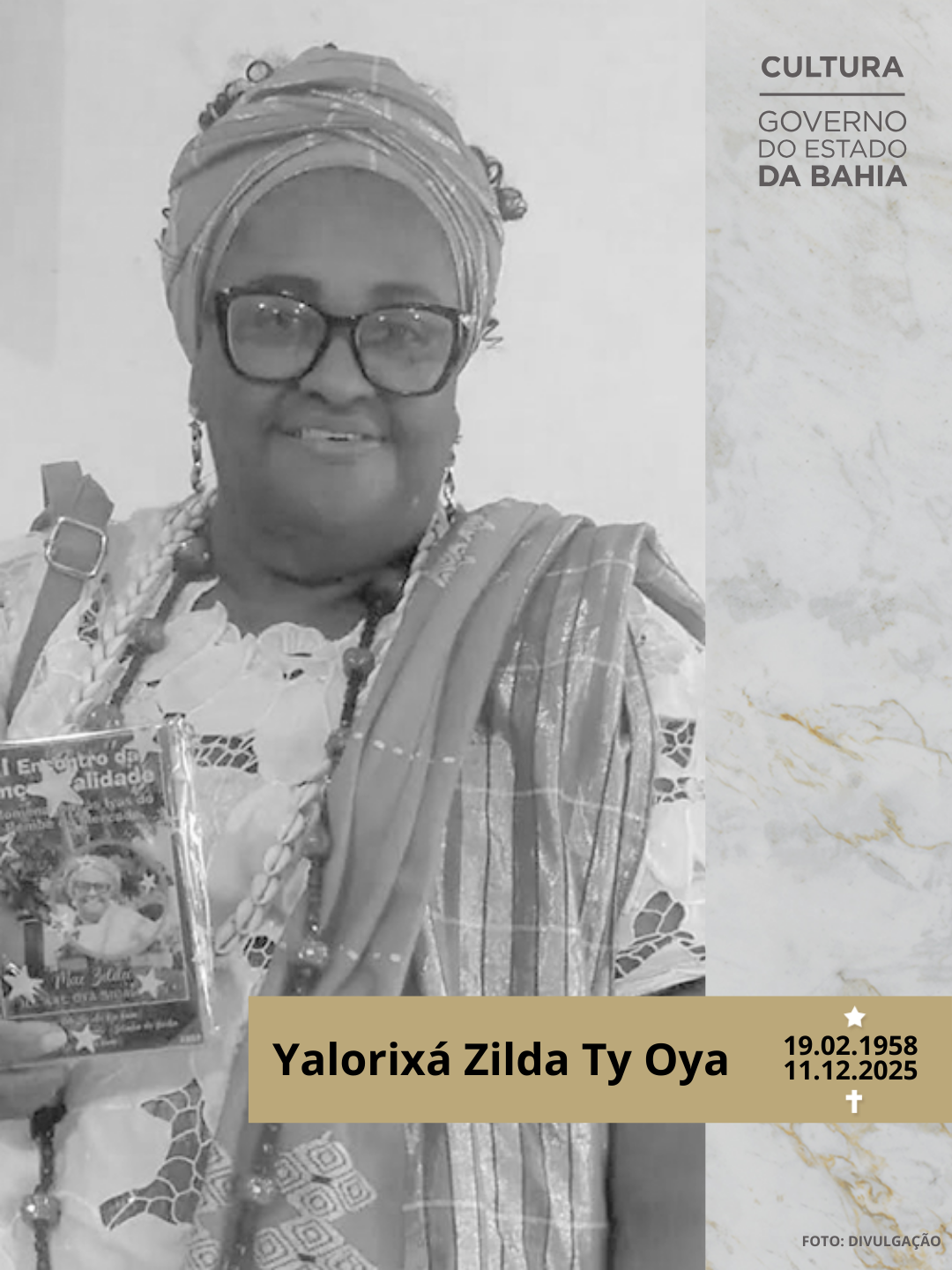 Yalorixá Zilda Ty Oya