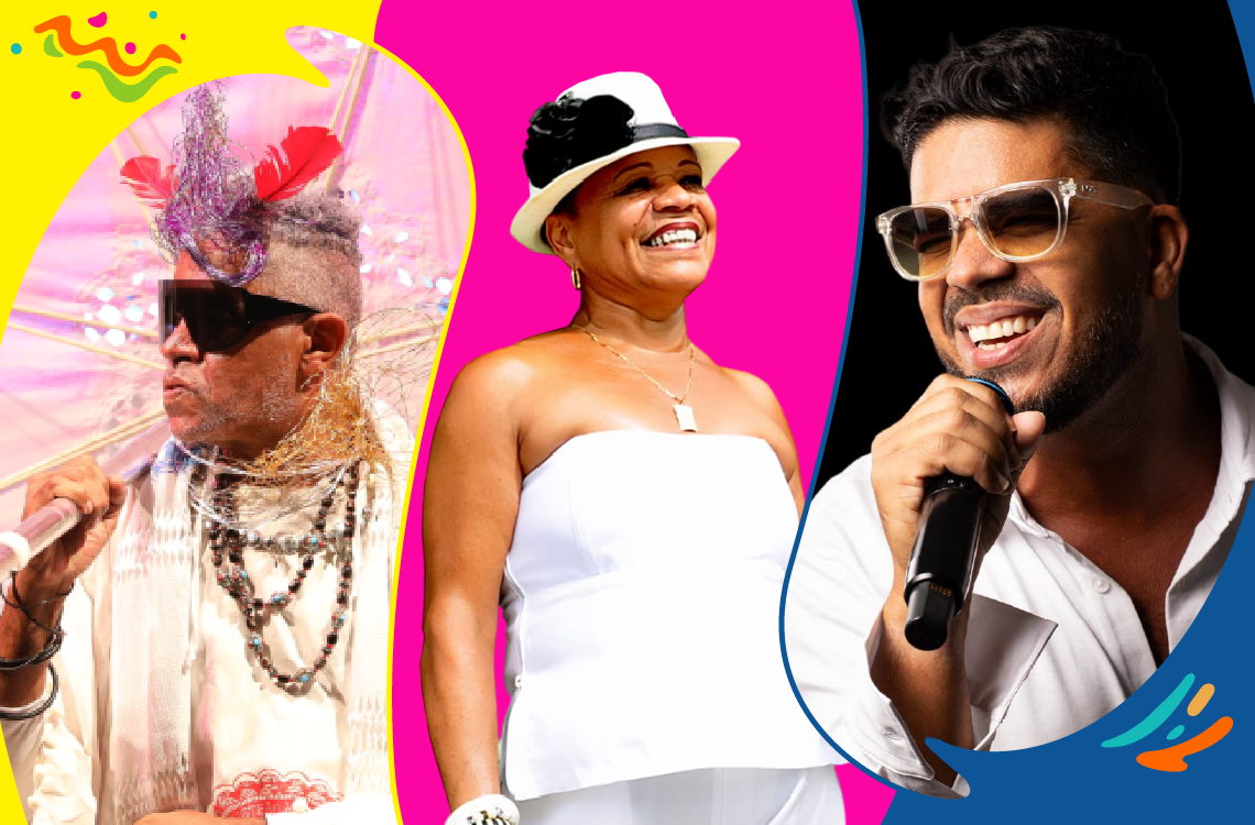 Shows de Cortejo Afro, Gal do Beco e Rafique Saad garantem animação no Pelô nesta segunda-feira (5) 