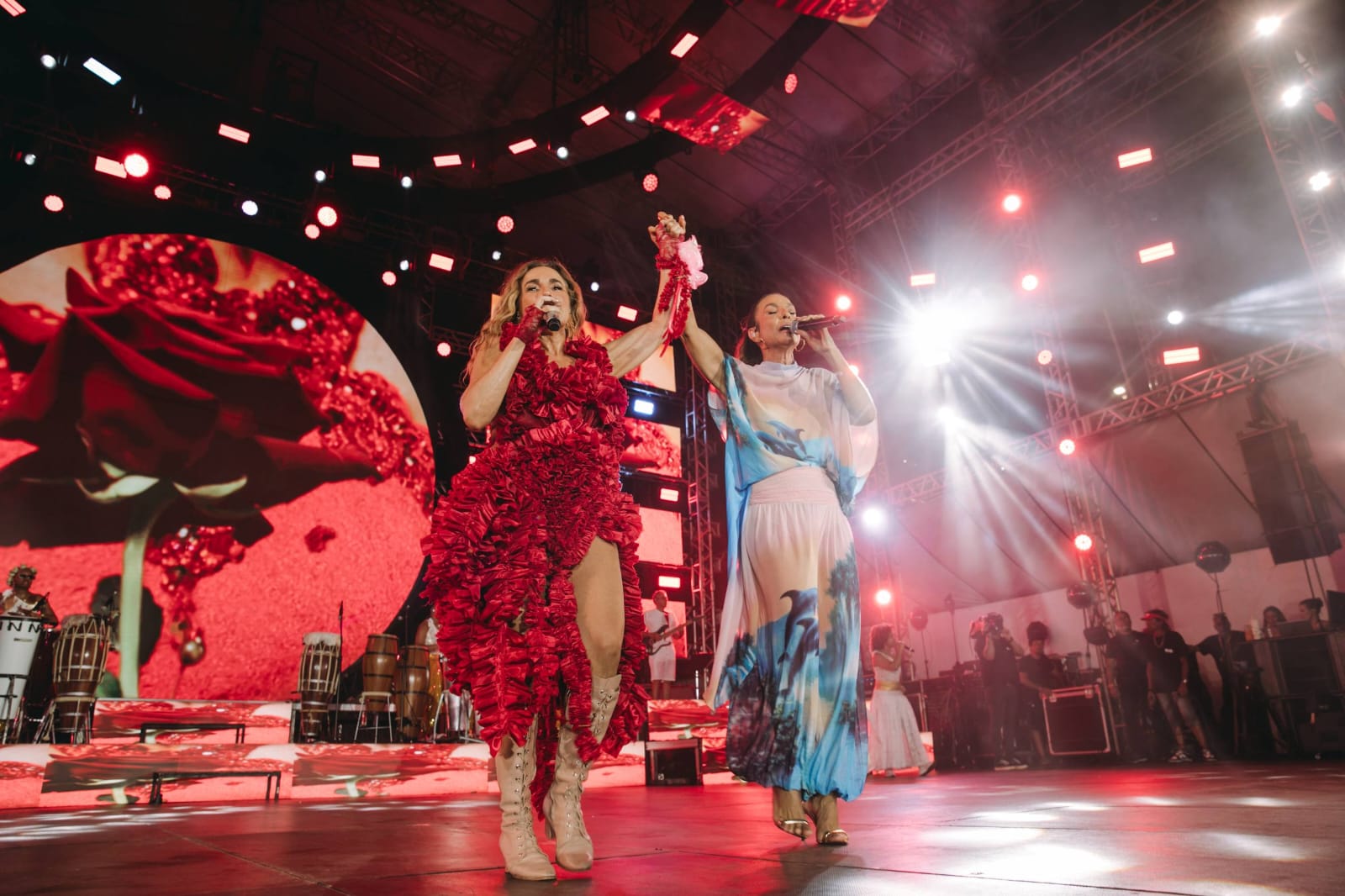 Ivete e Daniela no Pôr do Som