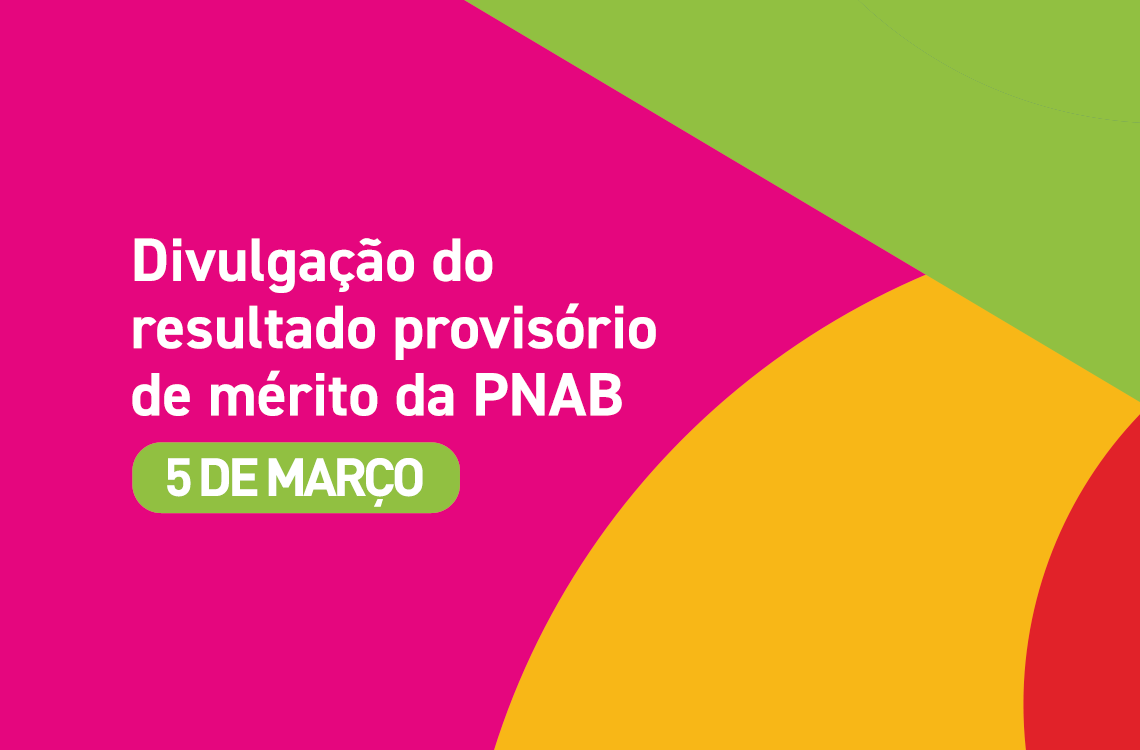 Resultado provisório de mérito da Pnab Bahia é ajustado para 5 de março